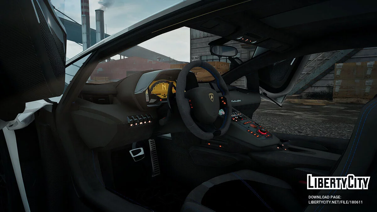 Lamborghini Aventador LP750-4 Super Veloce v1.0 / GTA 5