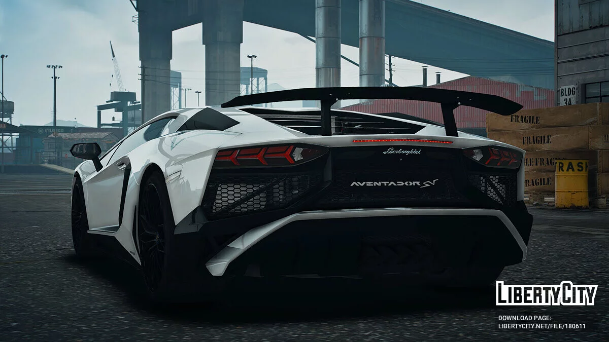 Lamborghini Aventador LP750-4 Super Veloce v1.0 / GTA 5