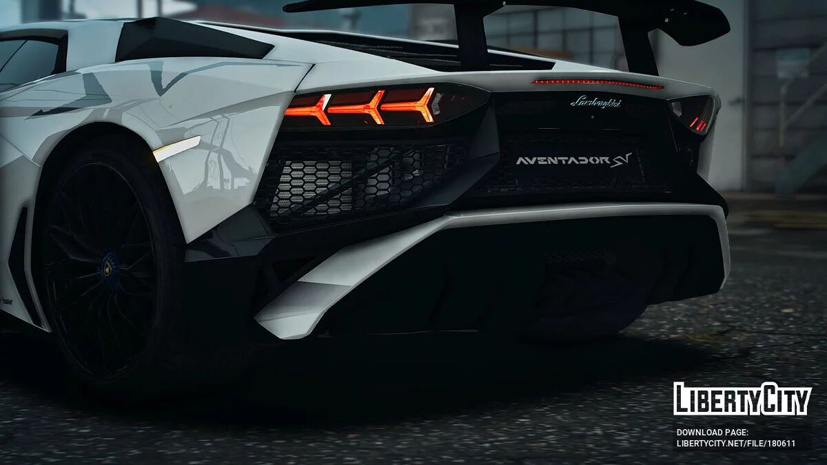 Lamborghini Aventador LP750-4 Super Veloce v1.0 / GTA 5