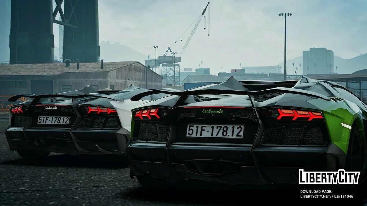 Lamborghini Aventador Mansory Carbonado Apertos Color v1.0 / GTA 5