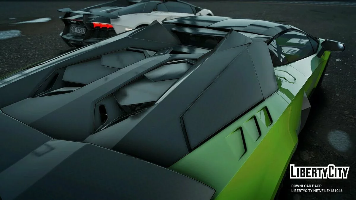 Lamborghini Aventador Mansory Carbonado Apertos Color v1.0 / GTA 5
