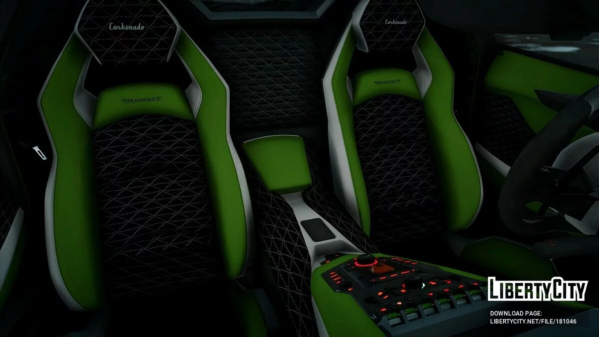Lamborghini Aventador Mansory Carbonado Apertos Color v1.0 / GTA 5