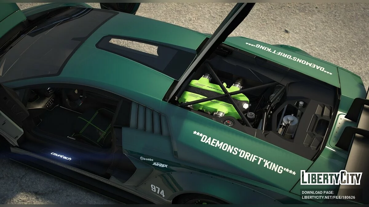 Lamborghini Countach LPI 800-4 / GTA 5