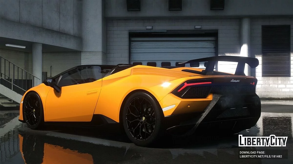 Lamborghini Huracan Performante Spyder 2018 / GTA 5