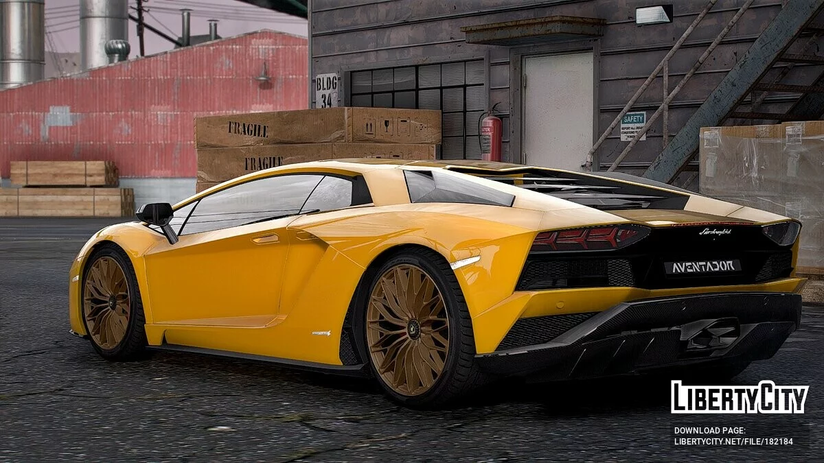 2017 Lamborghini Aventador S v1.0 / GTA 5
