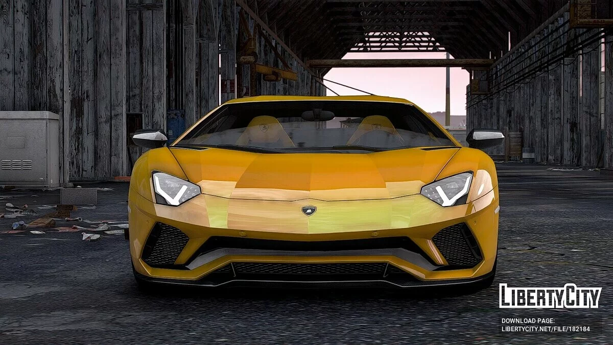 2017 Lamborghini Aventador S v1.0 / GTA 5