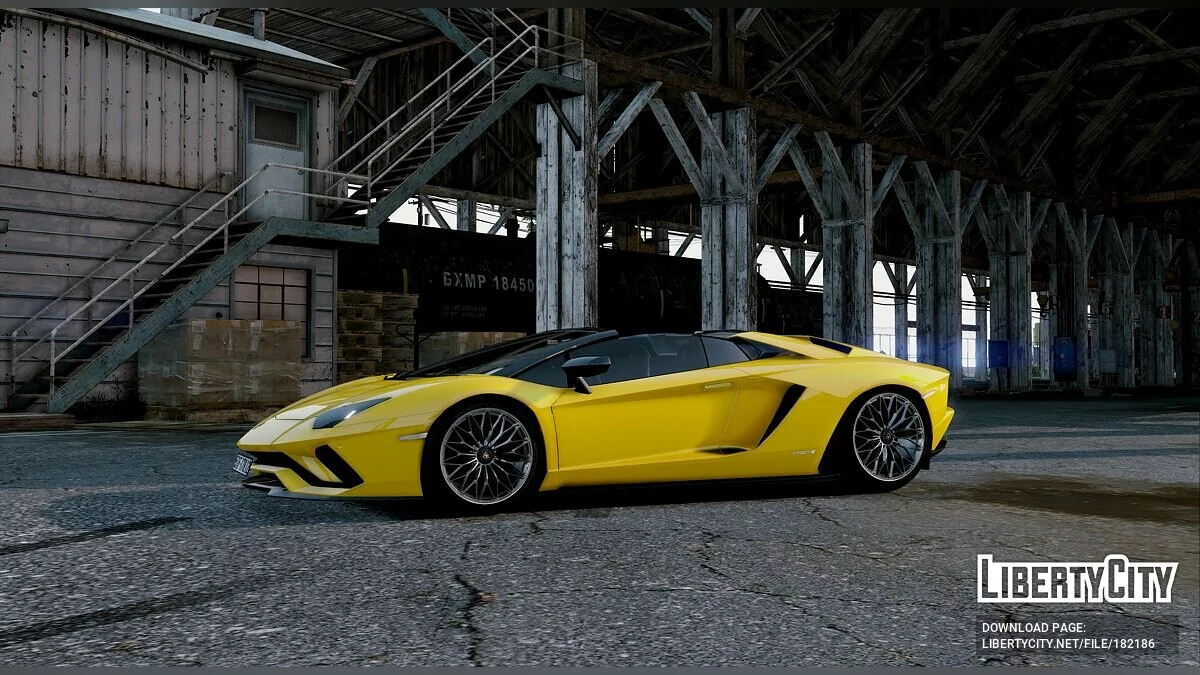 2018 Lamborghini Aventador S Roadster / GTA 5