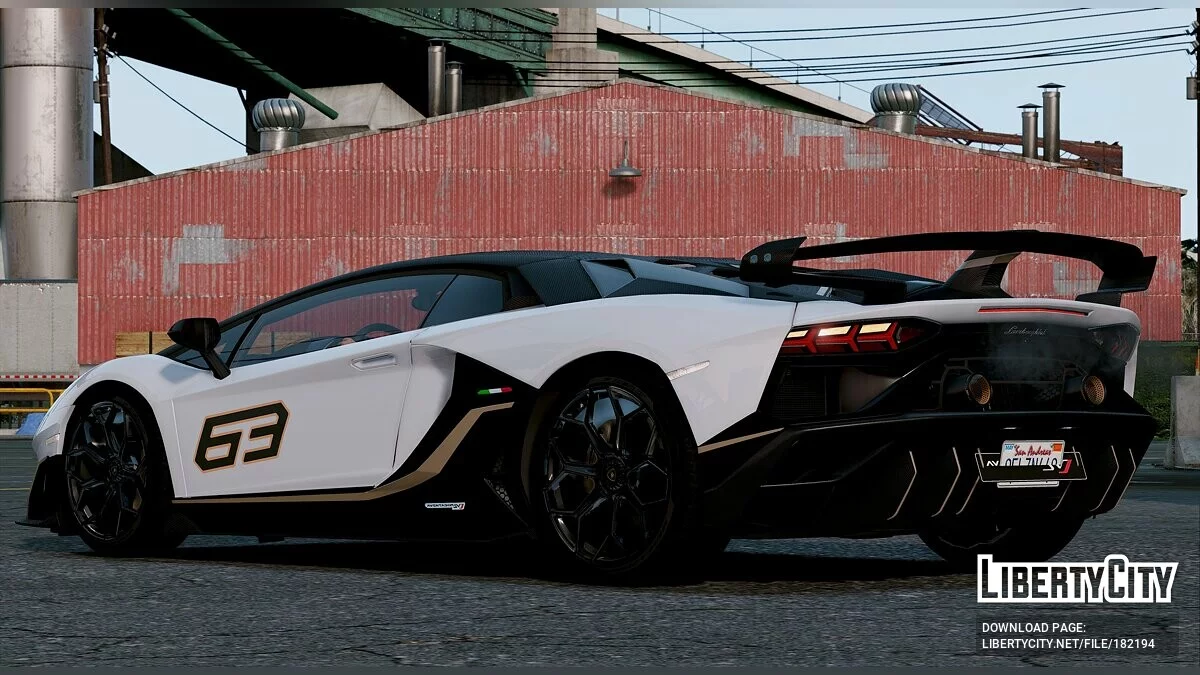 Lamborghini Aventador SVJ 63 2019 / GTA 5