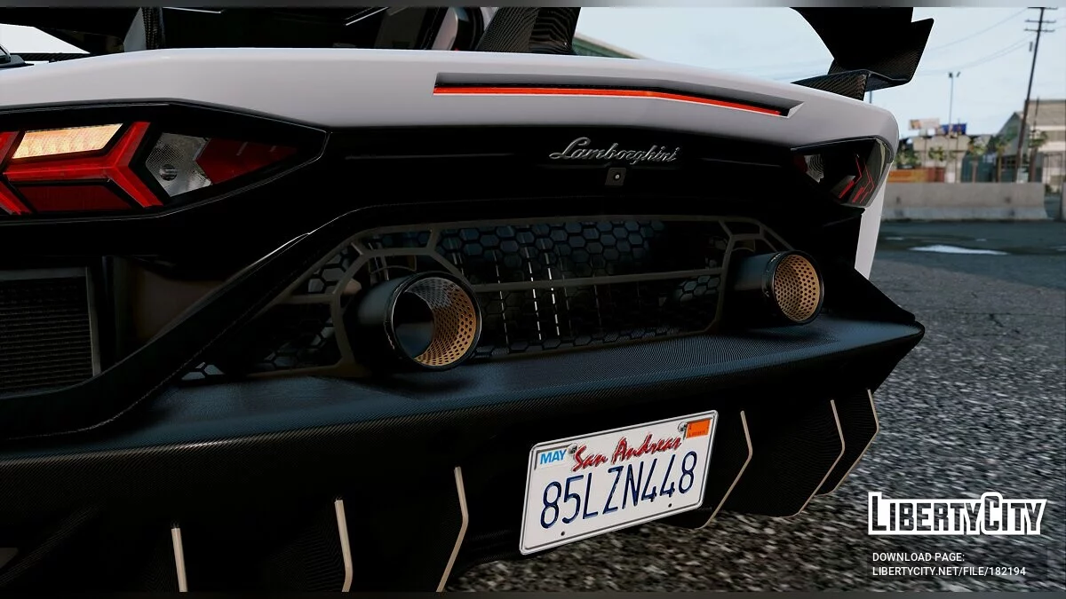 Lamborghini Aventador SVJ 63 2019 / GTA 5