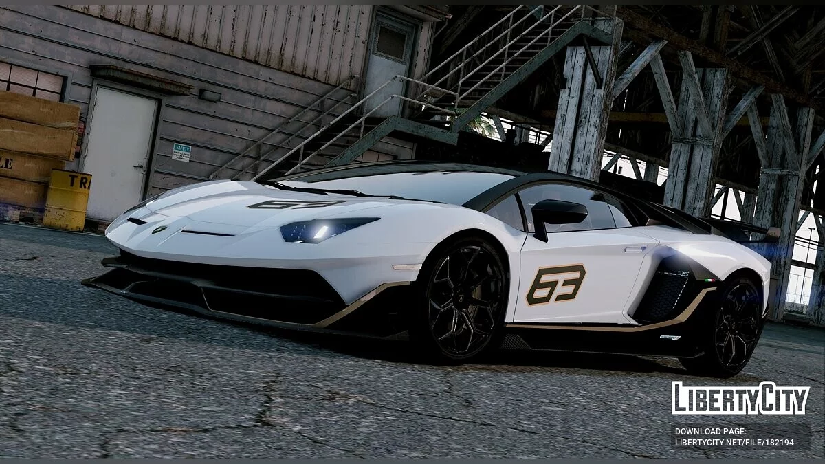 Lamborghini Aventador SVJ 63 2019 / GTA 5