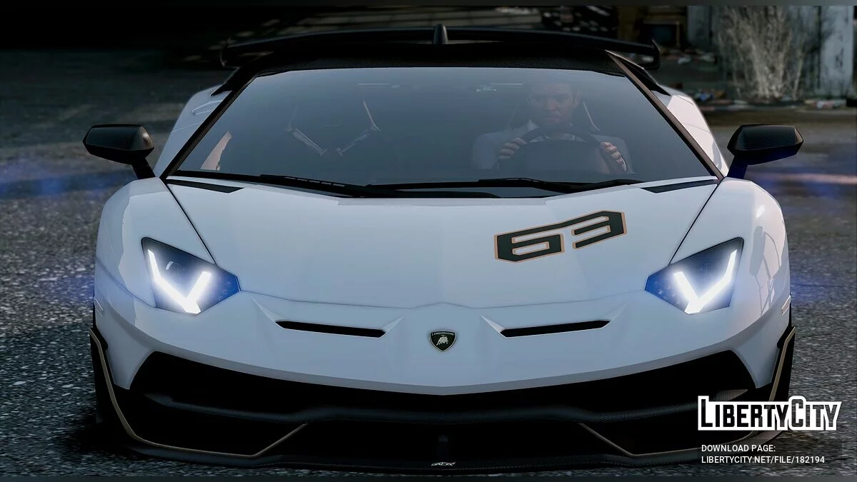 Lamborghini Aventador SVJ 63 2019 / GTA 5