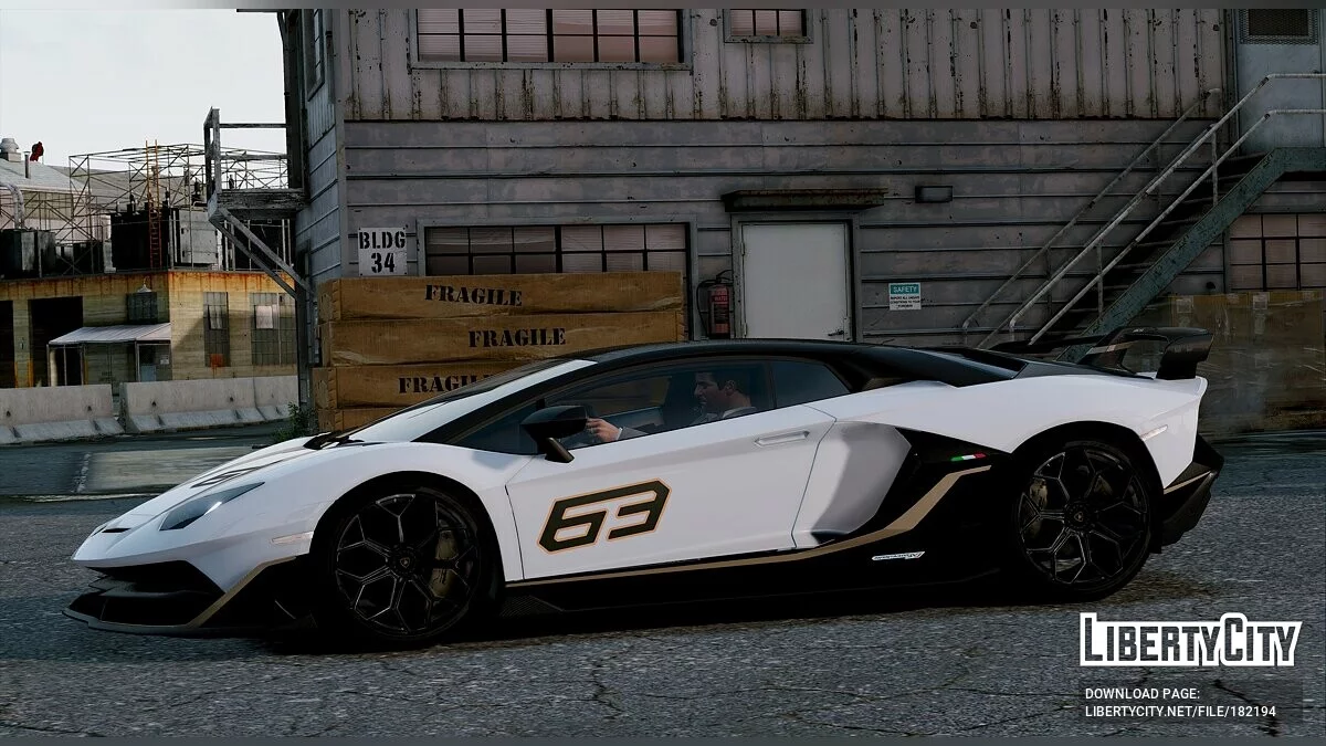 Lamborghini Aventador SVJ 63 2019 / GTA 5