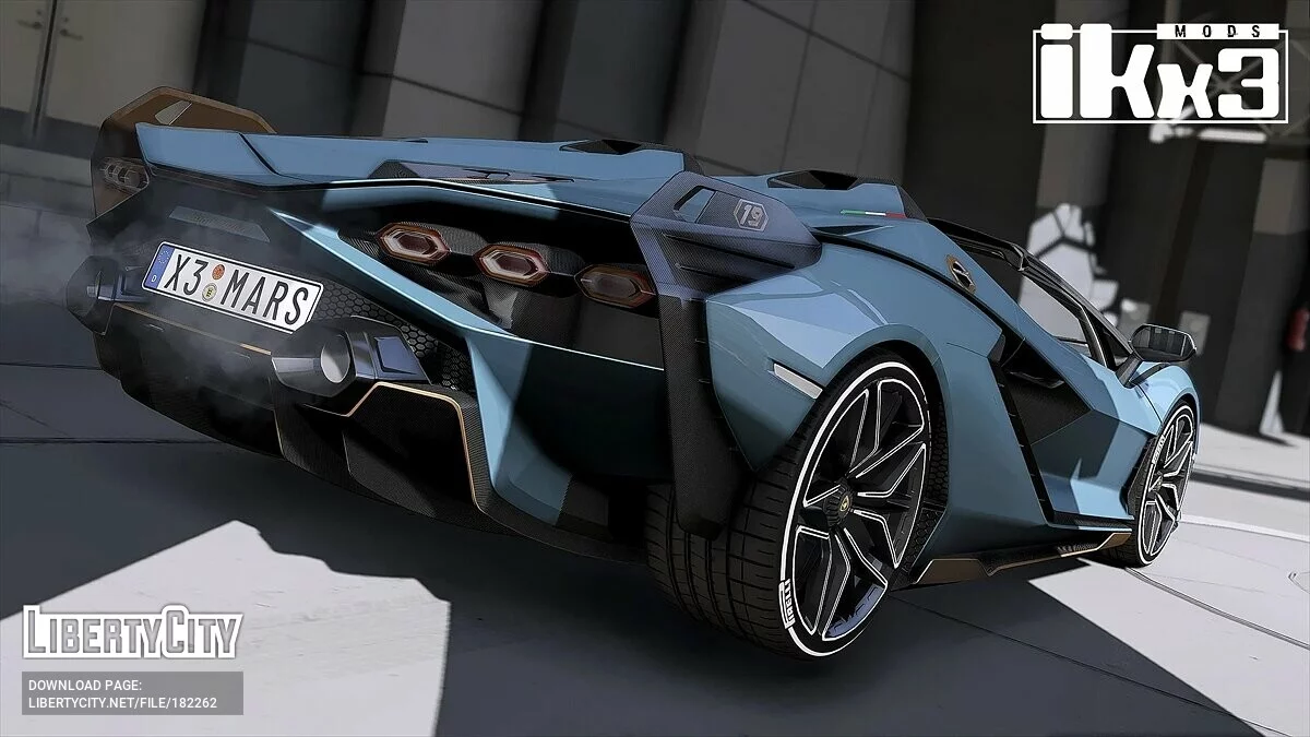 Lamborghini Sian Roadster 2021 [Add-On | Extras] 1.0 / GTA 5