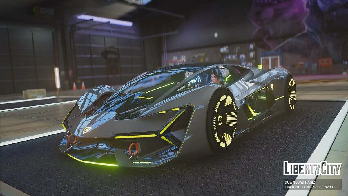 Скачать Lamborghini Terzo Millennio для GTA 5