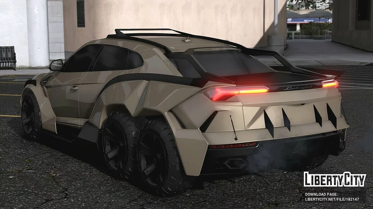 Lamborghini Urus 6X6 / GTA 5
