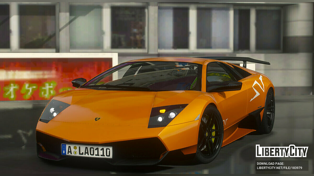 Скачать Lamborghini Murcielago LP670-4 SV для GTA 5