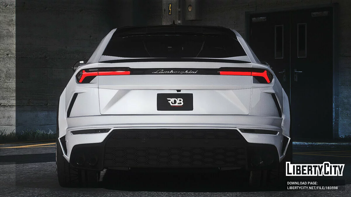 Lamborghini Urus Wide Custom Body / GTA 5
