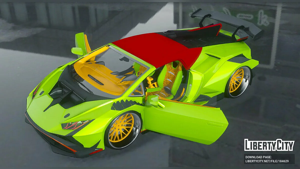 Lamborghini Huracan Evo2 Spyder / GTA 5