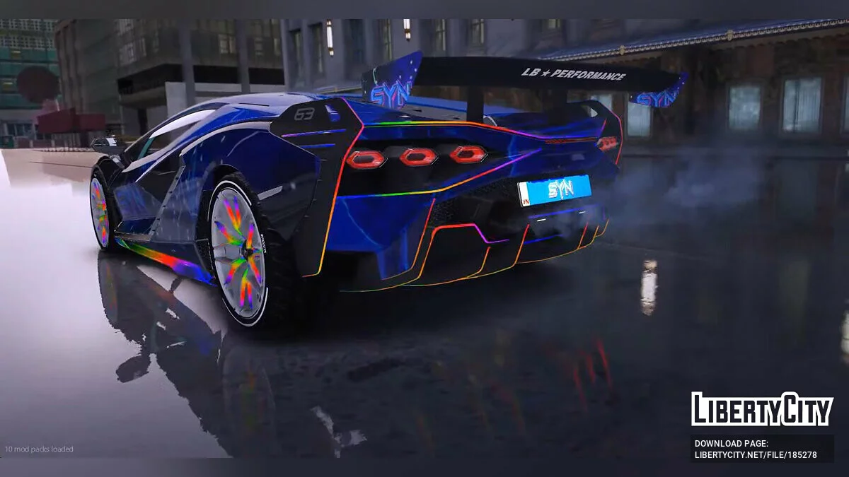 Lamborghini Sian Animated SIN Edition / GTA 5