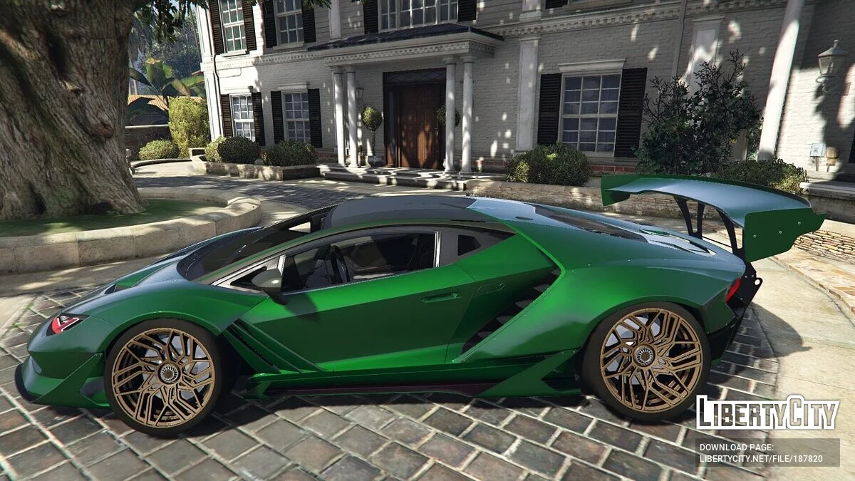 Lamborghini Centenario [Dinamic Lights] / GTA 5