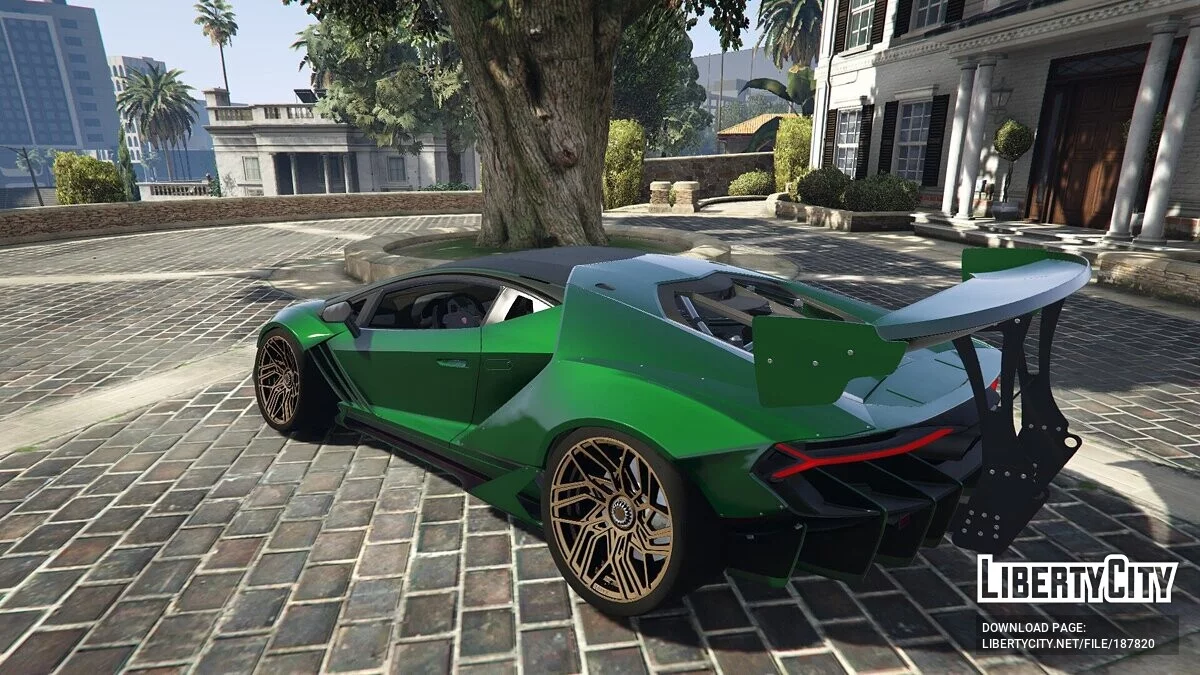 Lamborghini Centenario [Dinamic Lights] / GTA 5