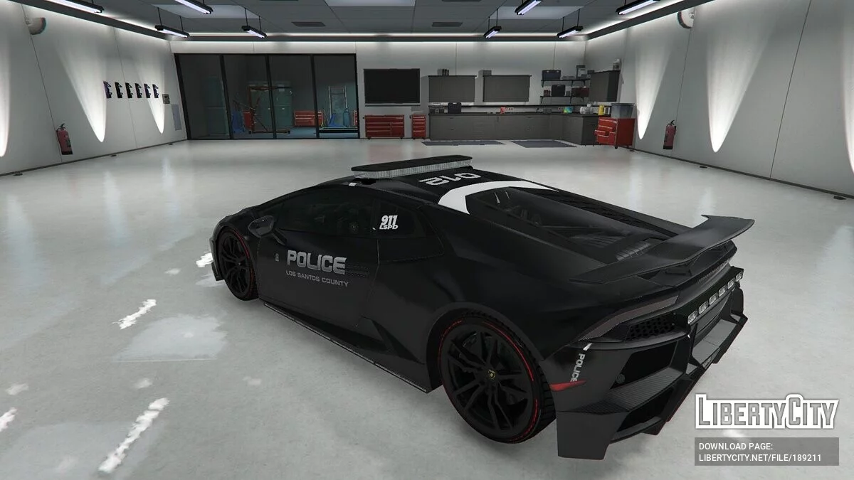 Lamborghini Huracan LSPD / GTA 5