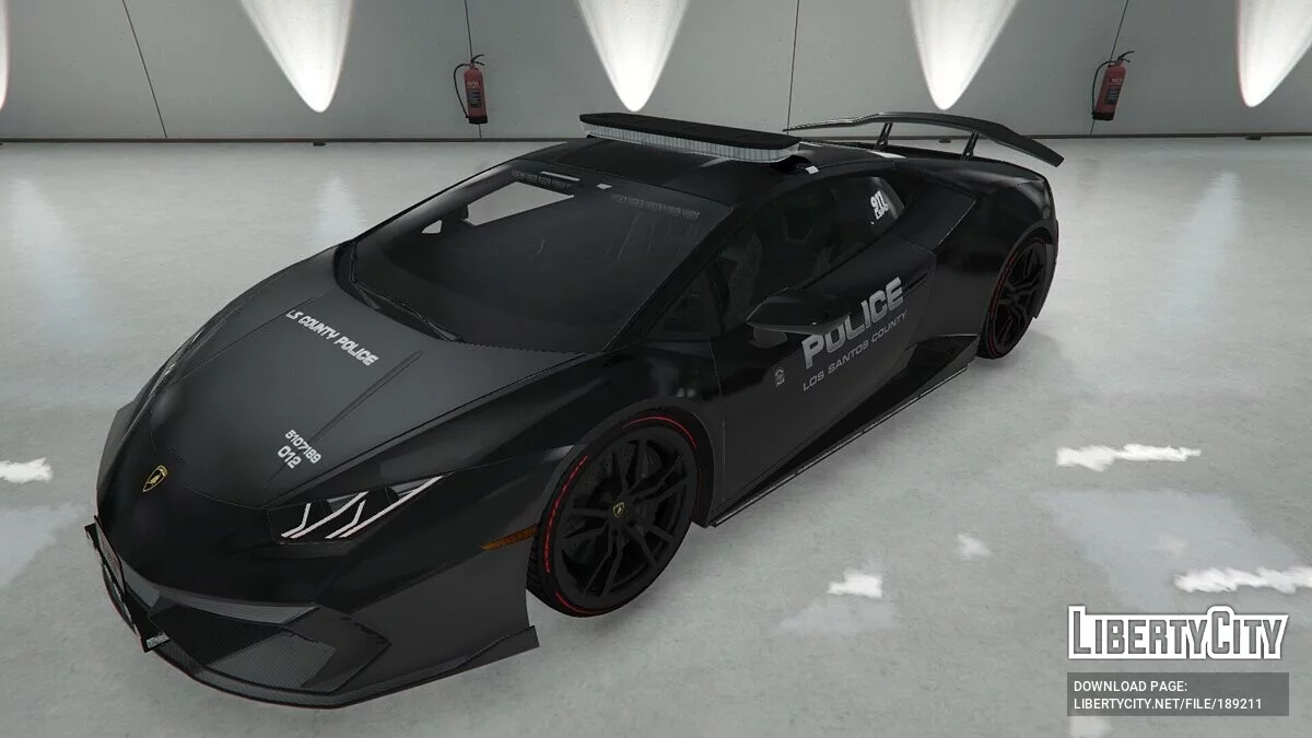 Lamborghini Huracan LSPD / GTA 5