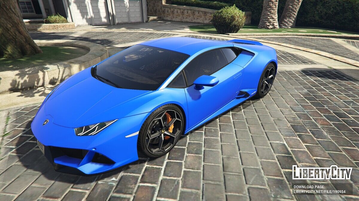 Скачать Lamborghini Huracan Evo 2020 для GTA 5