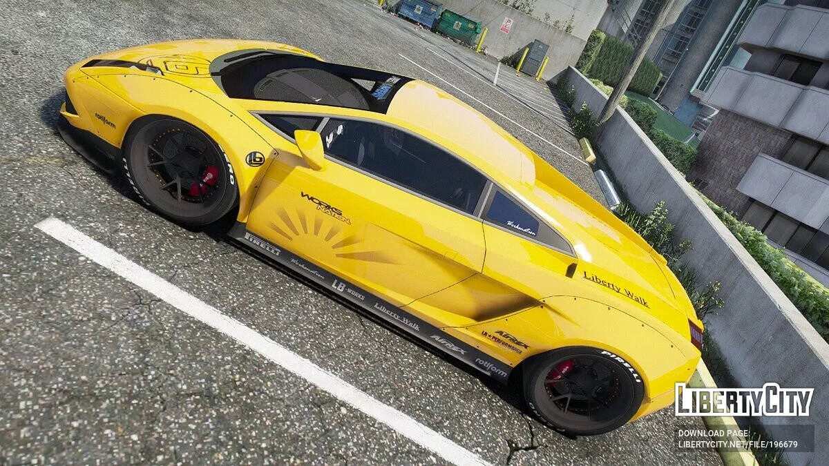 Lamborghini Gallardo Liberty Walk 2005 / GTA 5