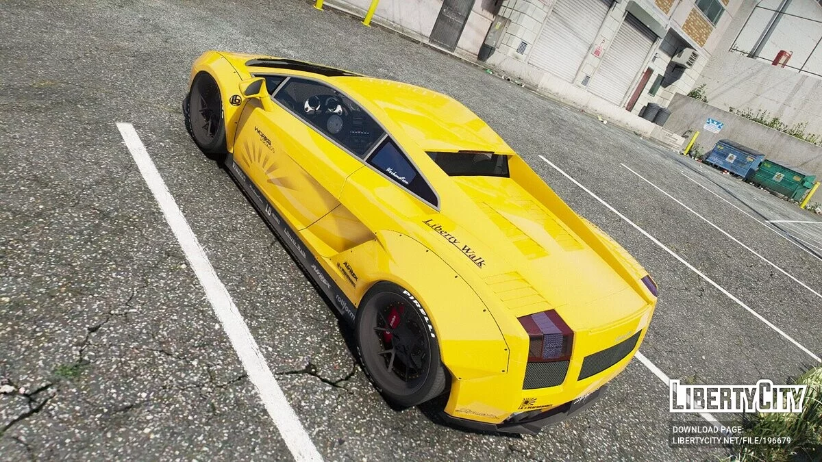 Lamborghini Gallardo Liberty Walk 2005 / GTA 5