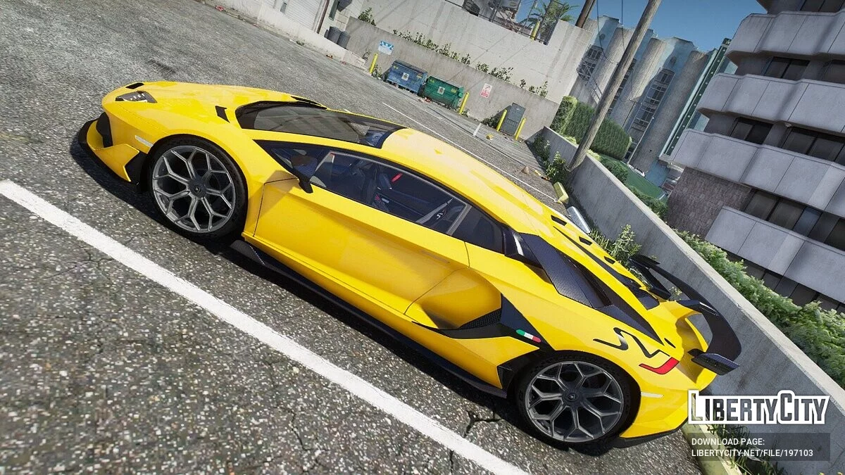 Lamborghini Aventador SVJ / GTA 5