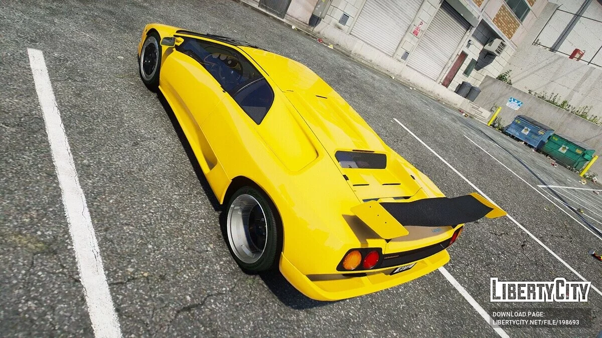 1995 Lamborghini Diablo SV / GTA 5