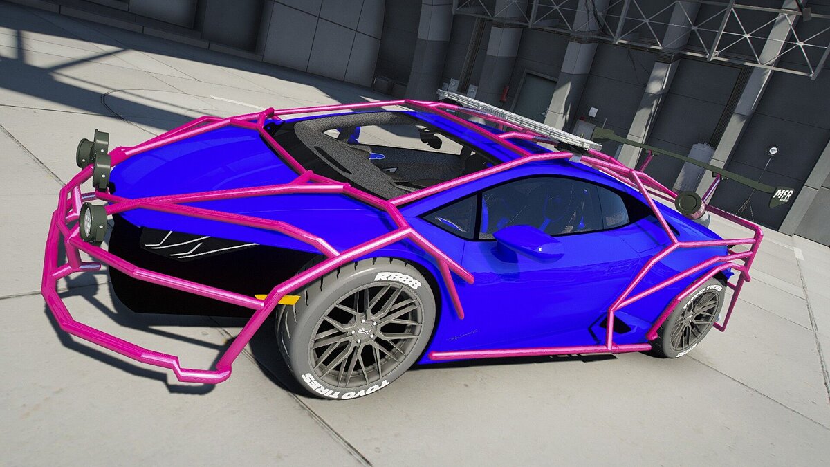 Скачать Lamborghini Huracan Cage Unicorn для GTA 5