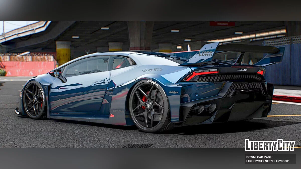 Lamborghini Huracan Liberty Walk Silhouette / GTA 5
