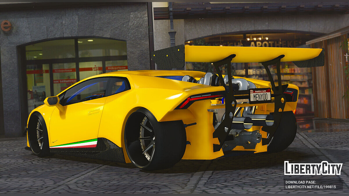 Скачать Lamborghini Hurracan 2JZ Twin Turbo для GTA 5