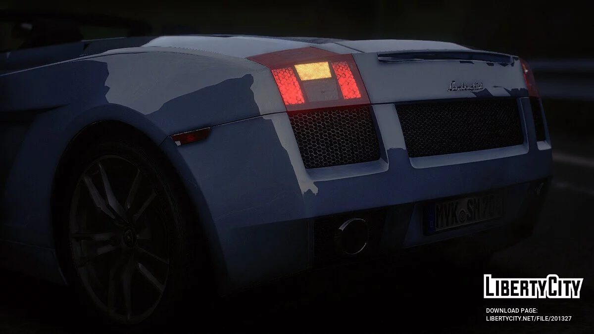 2005 Lamborghini Gallardo Spyder [Add-on] 1.1 / GTA 5