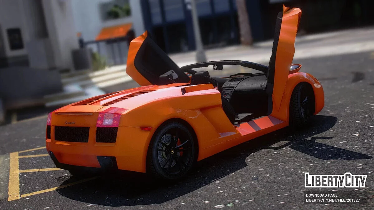 2005 Lamborghini Gallardo Spyder [Add-on] 1.1 / GTA 5