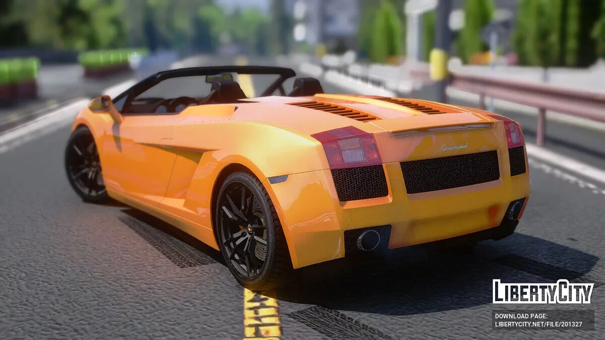 2005 Lamborghini Gallardo Spyder [Add-on] 1.1 / GTA 5