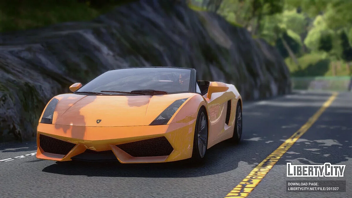 2005 Lamborghini Gallardo Spyder [Add-on] 1.1 / GTA 5