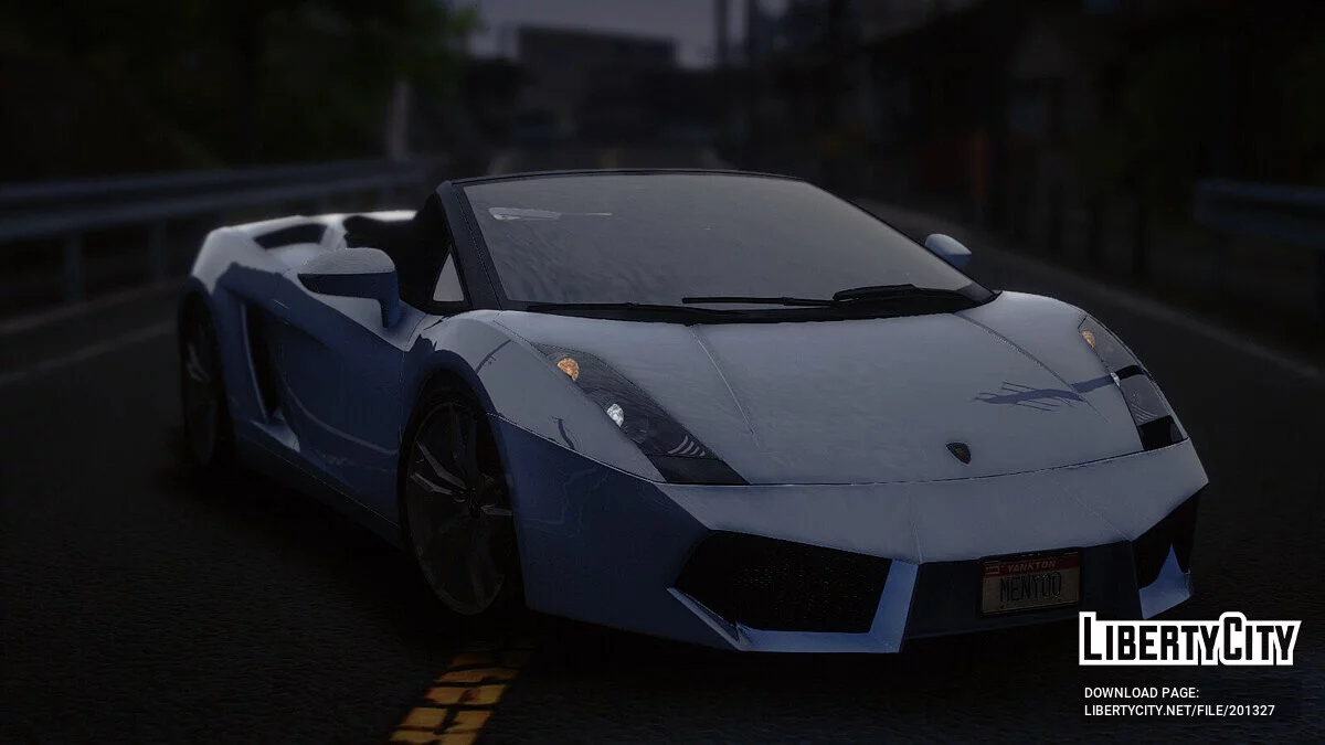2005 Lamborghini Gallardo Spyder [Add-on] 1.1 / GTA 5