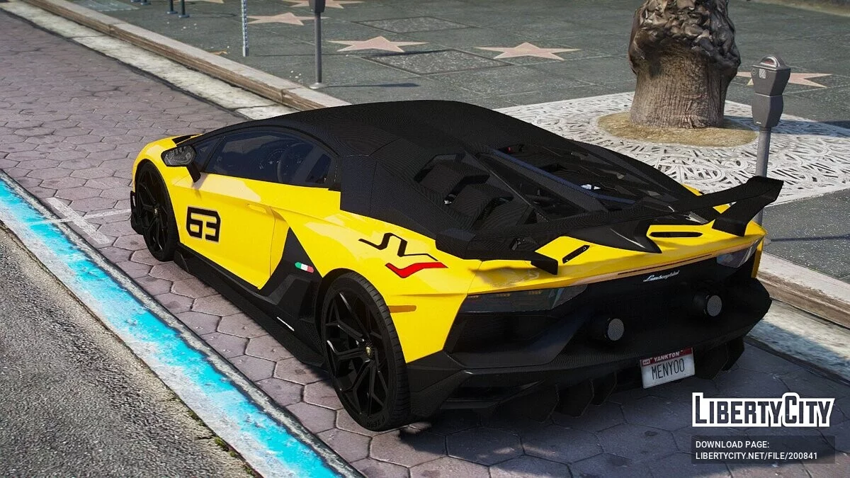 Lamborghini Aventador SVJ 63 / GTA 5
