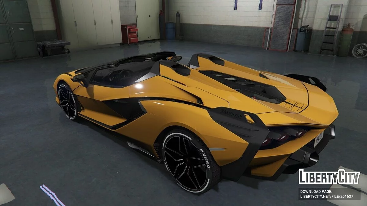 Lamborghini Sian Roadster / GTA 5