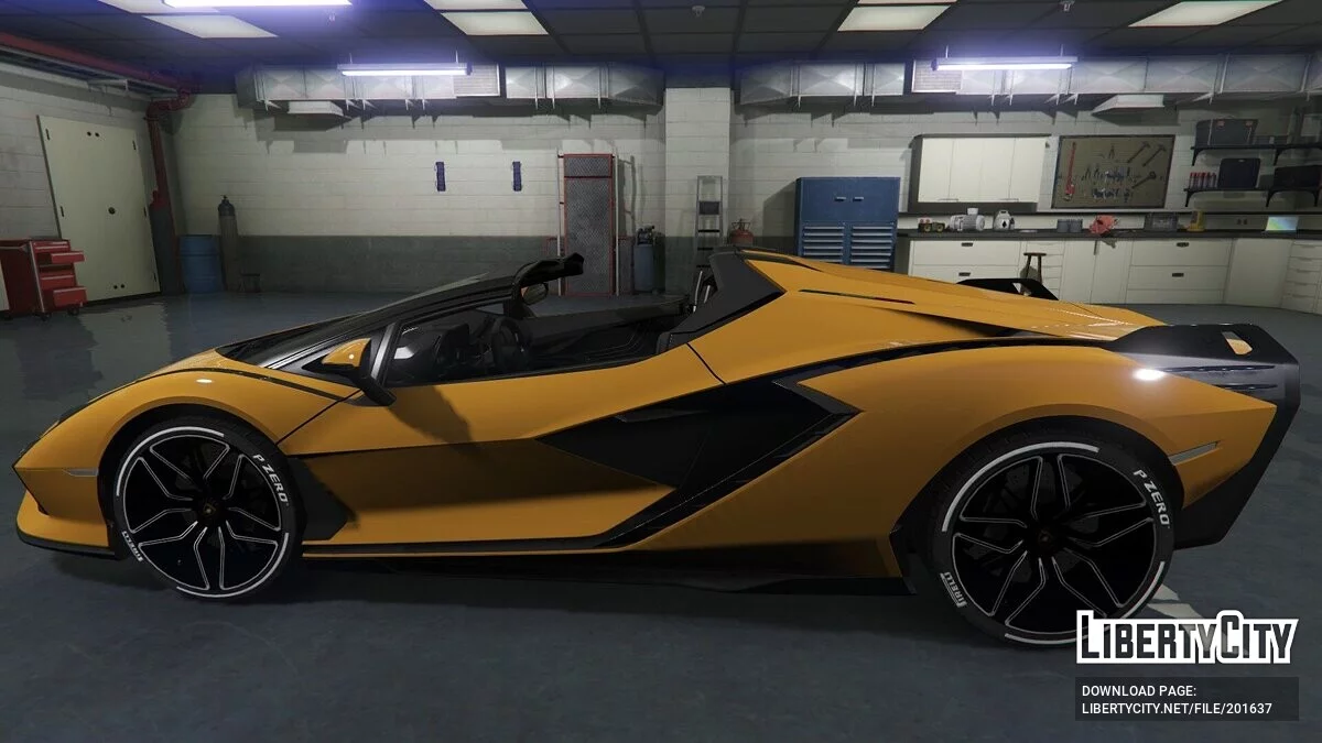 Lamborghini Sian Roadster / GTA 5
