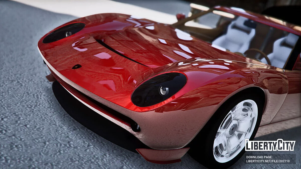 2006 Prototype Lamborghini Miura v1.1 / GTA 5