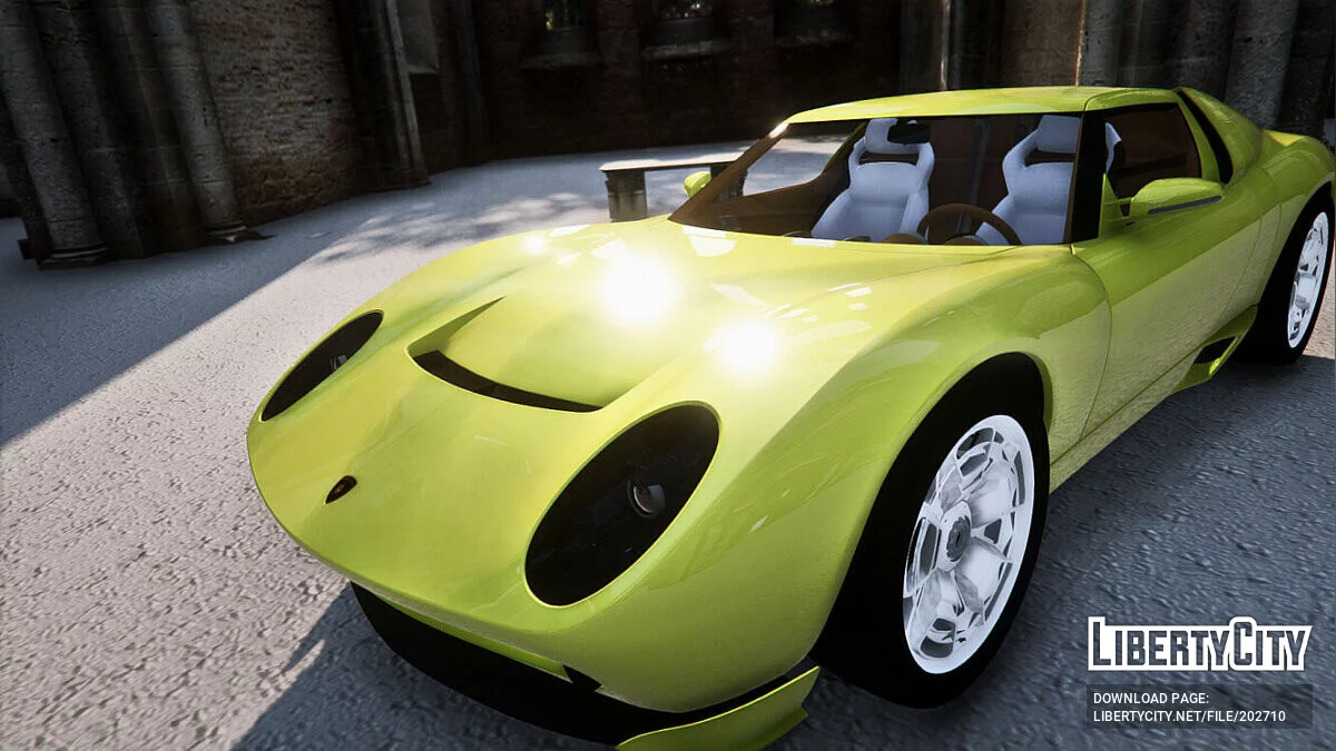 2006 Prototype Lamborghini Miura v1.1 / GTA 5