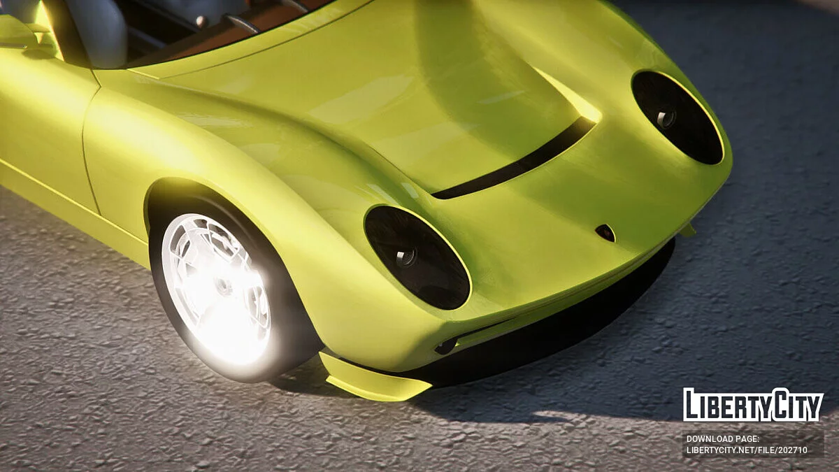 2006 Prototype Lamborghini Miura v1.1 / GTA 5
