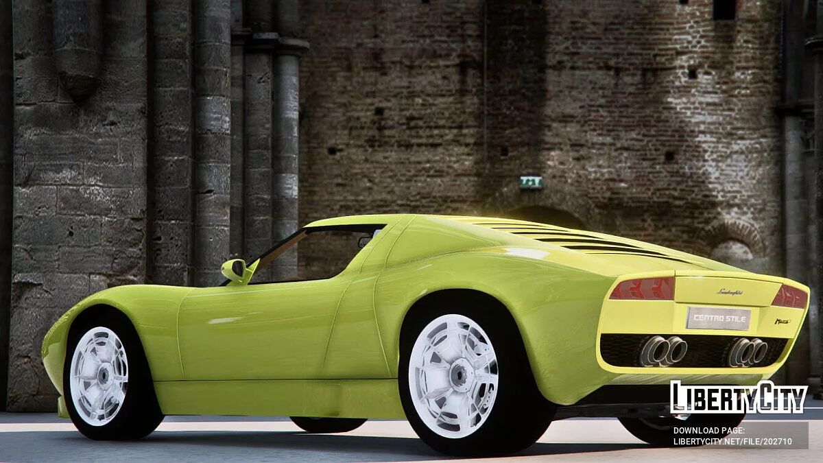 2006 Prototype Lamborghini Miura v1.1 / GTA 5