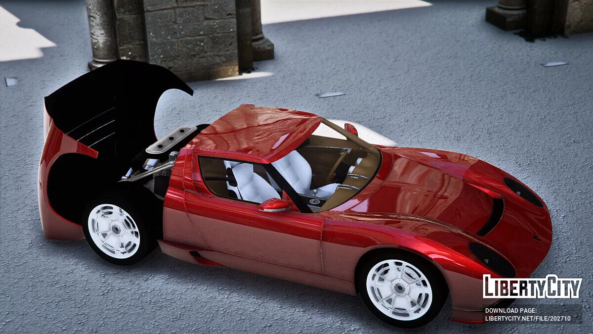 2006 Prototype Lamborghini Miura v1.1 / GTA 5