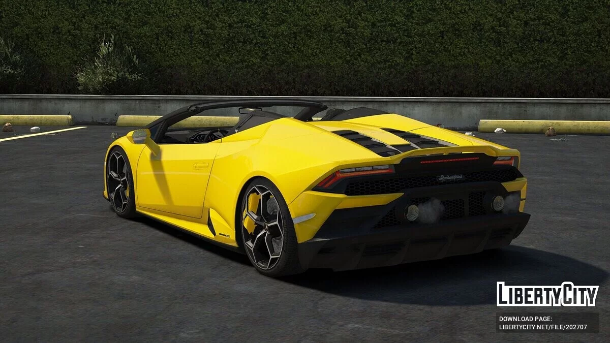2020 Lamborghini Huracan Evo Spyder / GTA 5