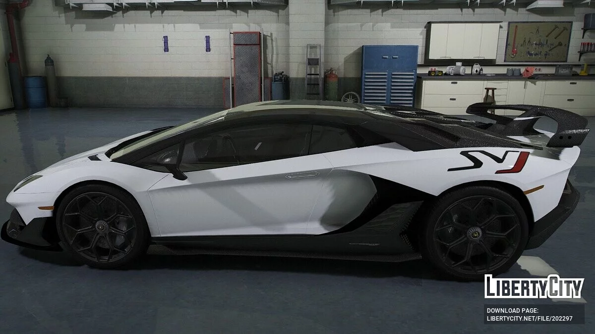 Lamborghini Aventador SVJ / GTA 5